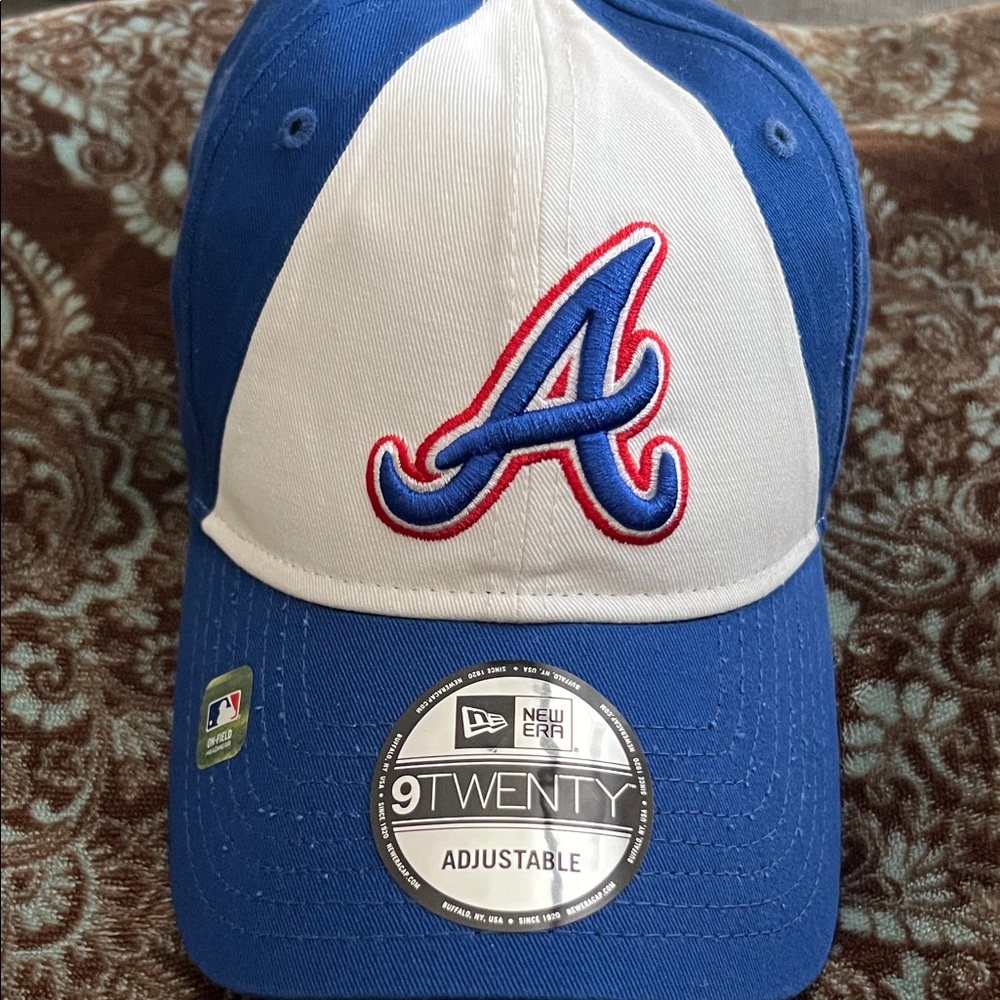 New Era Blue and White 9TWENTY Cap